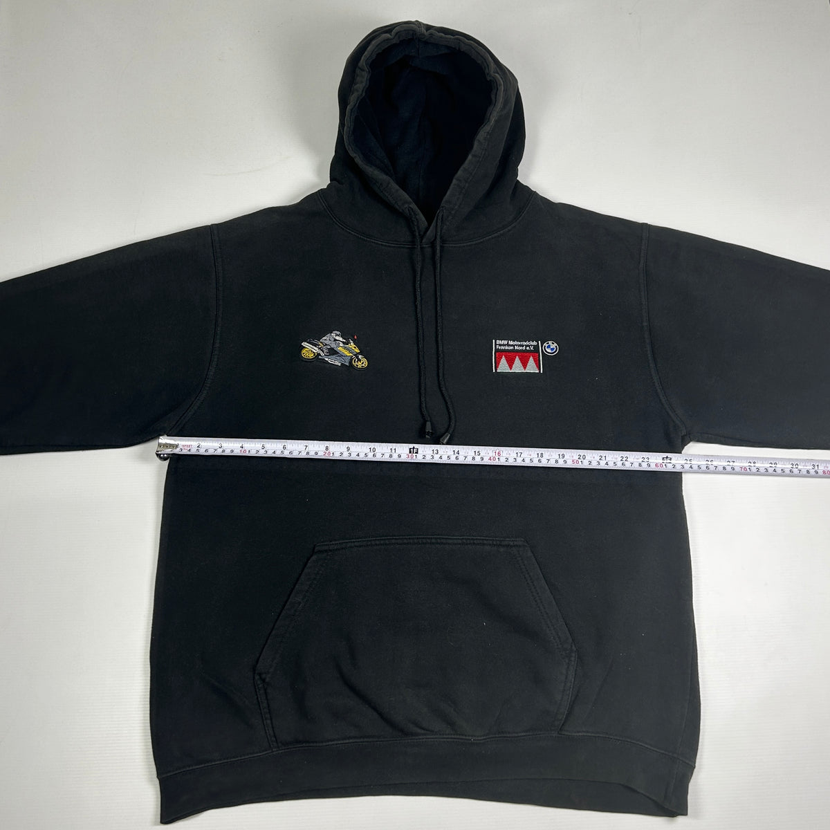 XL - Vintage 2010's BMW Motorradclub Franken Nord e.V. Hooded Sweatshirt