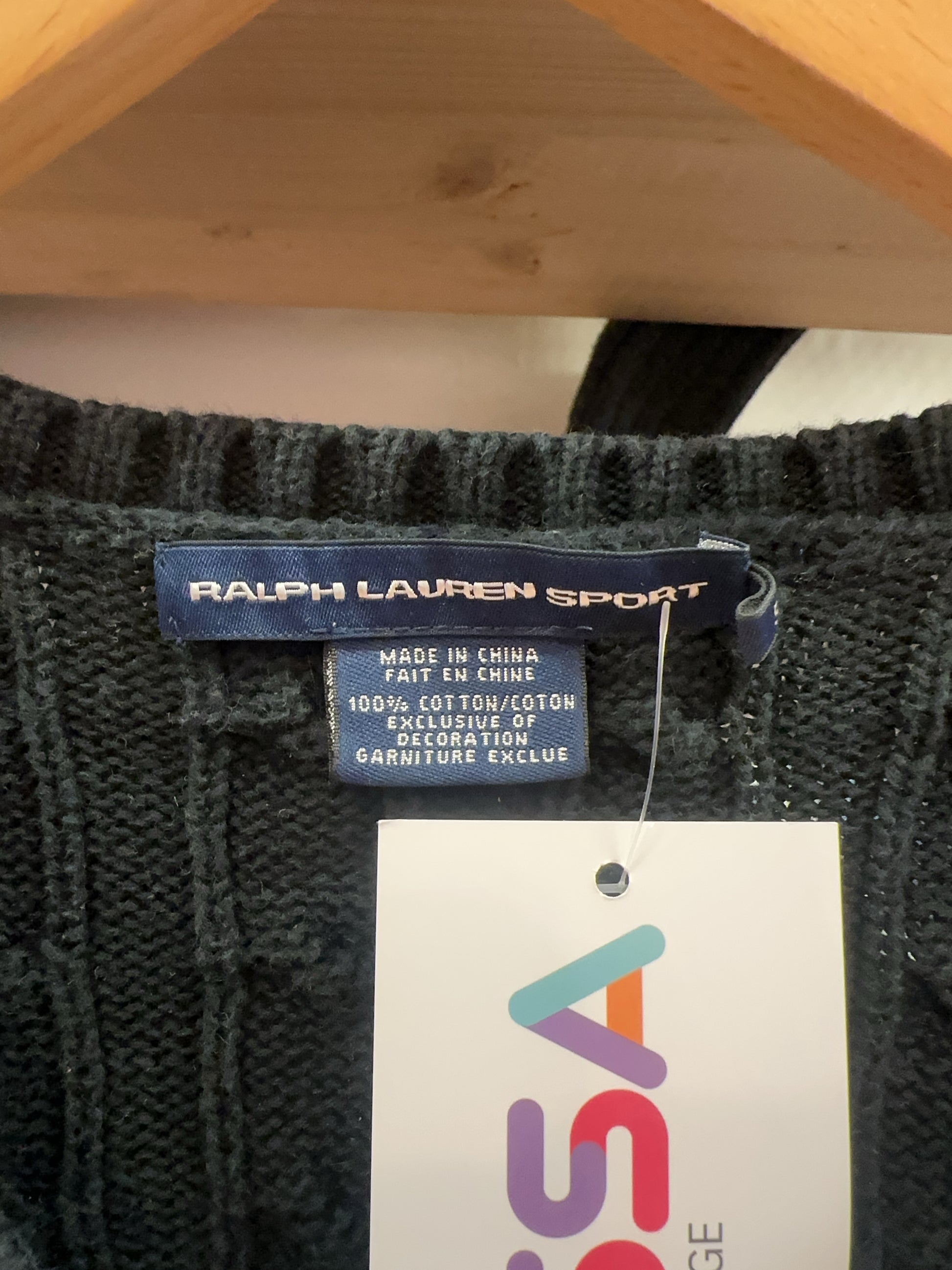 Ralph Lauren Cable Knit - S