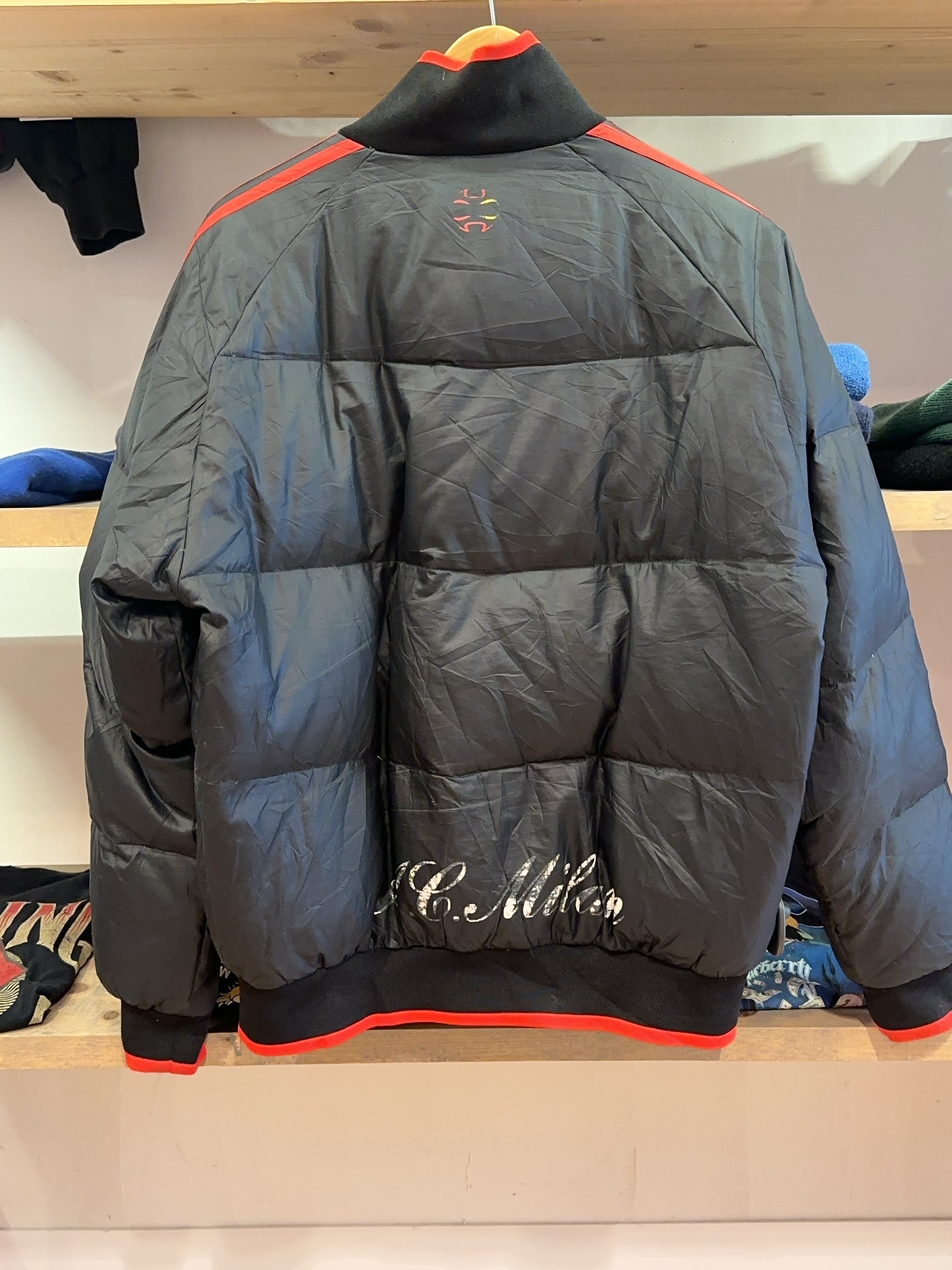 M - 2008/2009 AC Milan Adidas Puffer Jacket