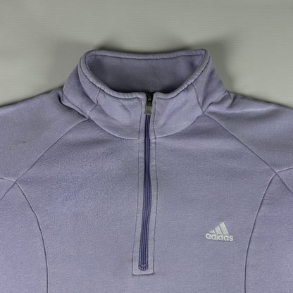 XS - Vintage 2000's Adidas Quarterzip