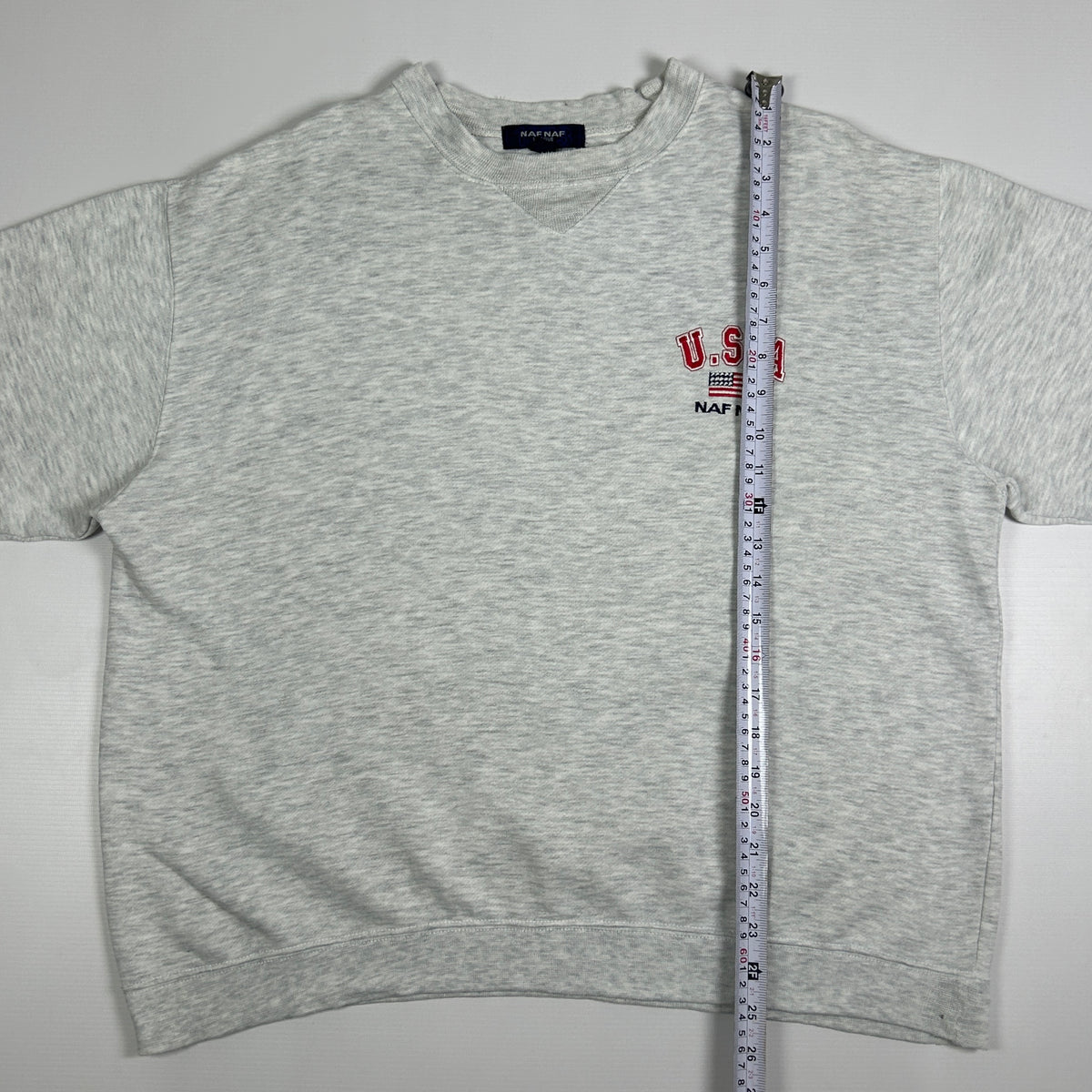 L - Vintage 1990's NaF NaF League USA Grey Sweatshirt