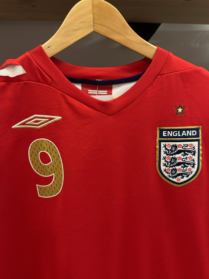 2006-2008 England Rooney #9 Umbro Away Football Shirt - XL