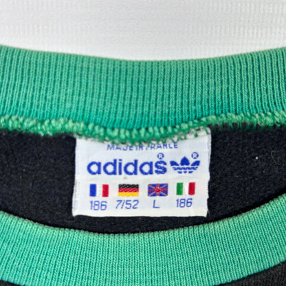 L - Vintage 1980's Adidas sleeveless crewneck Sweatshirt