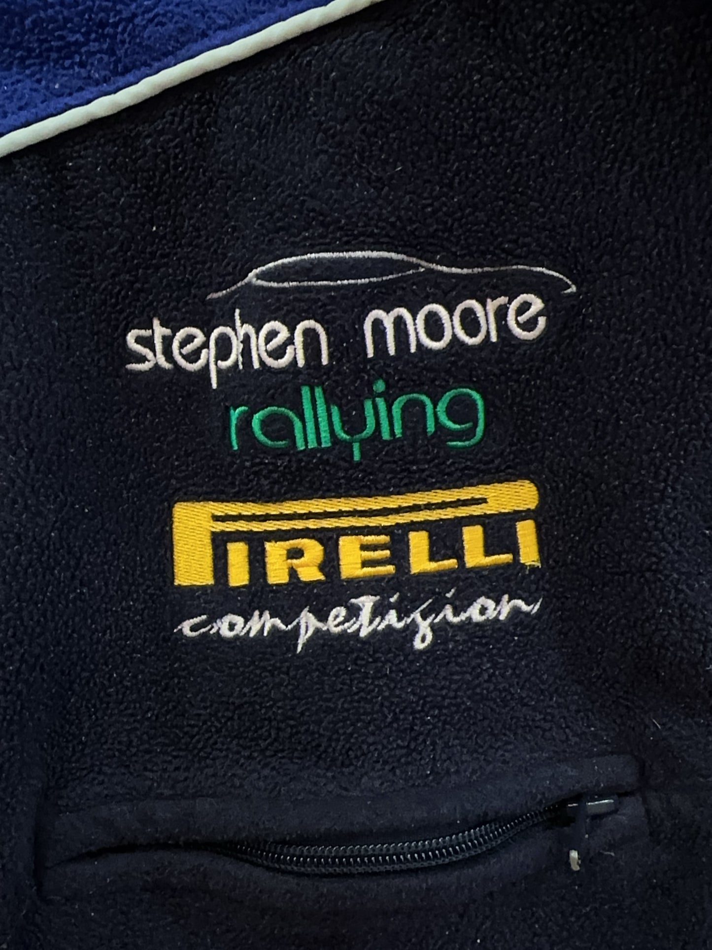 Team Wear Stephen Moore Rallying Embroidered Fleece Jacket - M