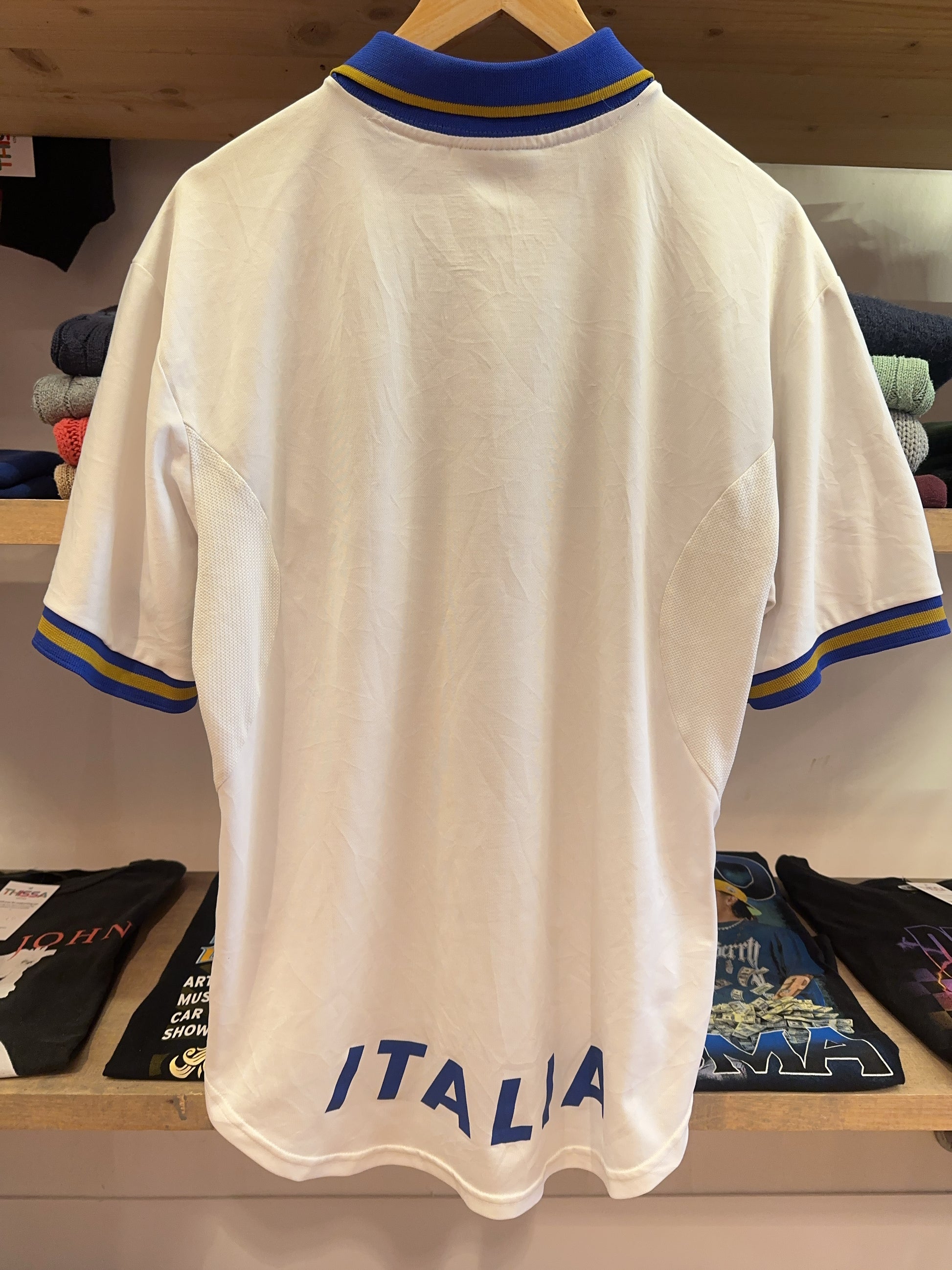 1996-1997 EURO Italy Nike Away Football Shirt - S