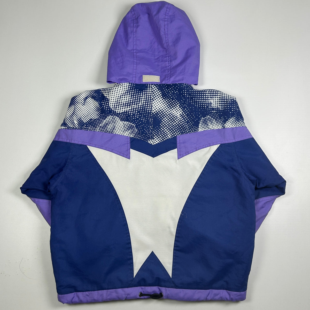S - Vintage 1990's Fila Purple Blue Hooded Ski Jackets