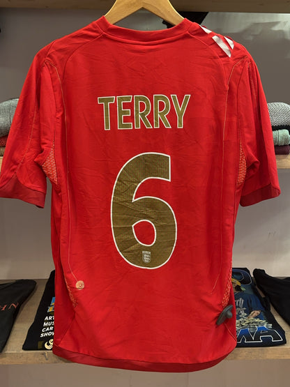 2006-2008 England John Terry Umbro Away Football Shirt 6 - S
