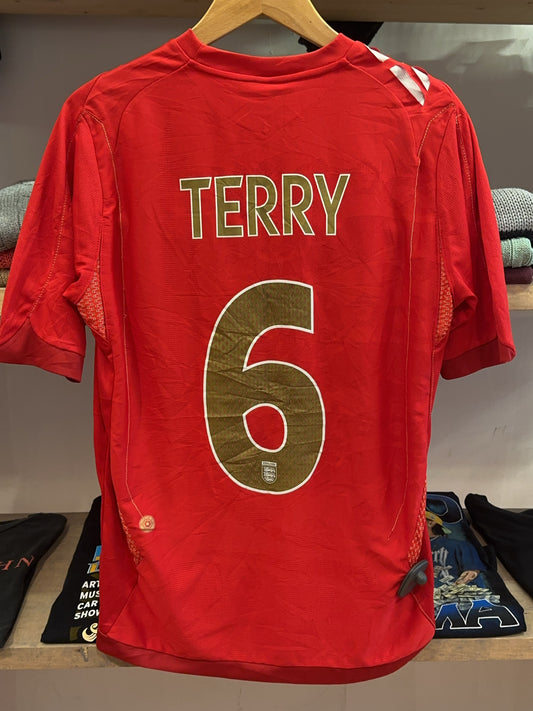 2006-2008 England John Terry Umbro Away Football Shirt 6 - S