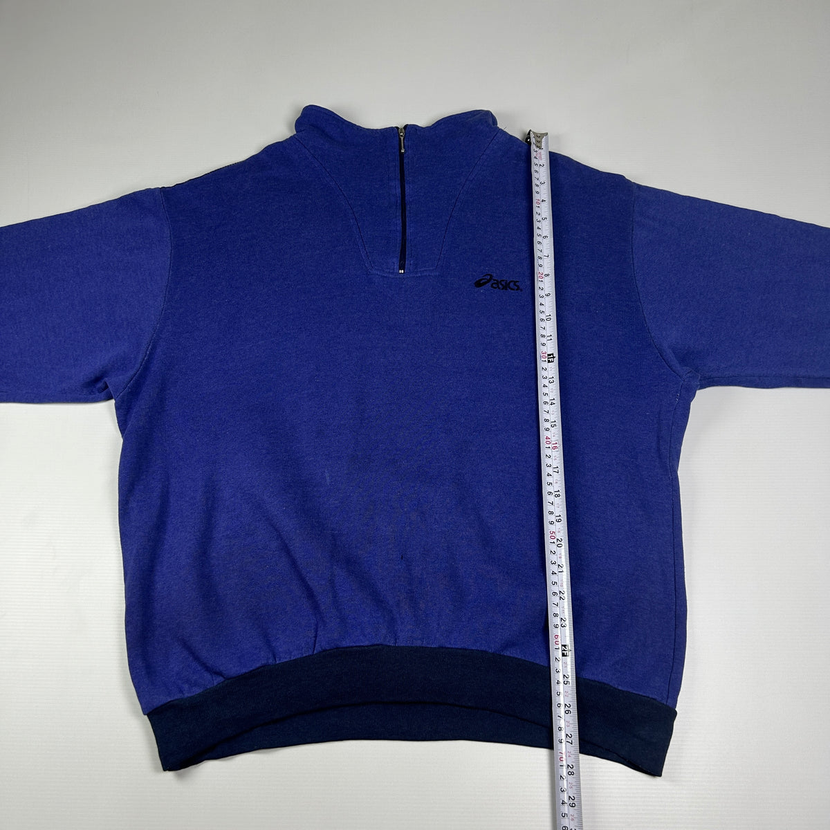 L - 1990's Asics Quarterzip