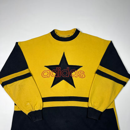 XL - 1980's Adidas Trefoil Star Graphic Sweatshirt
