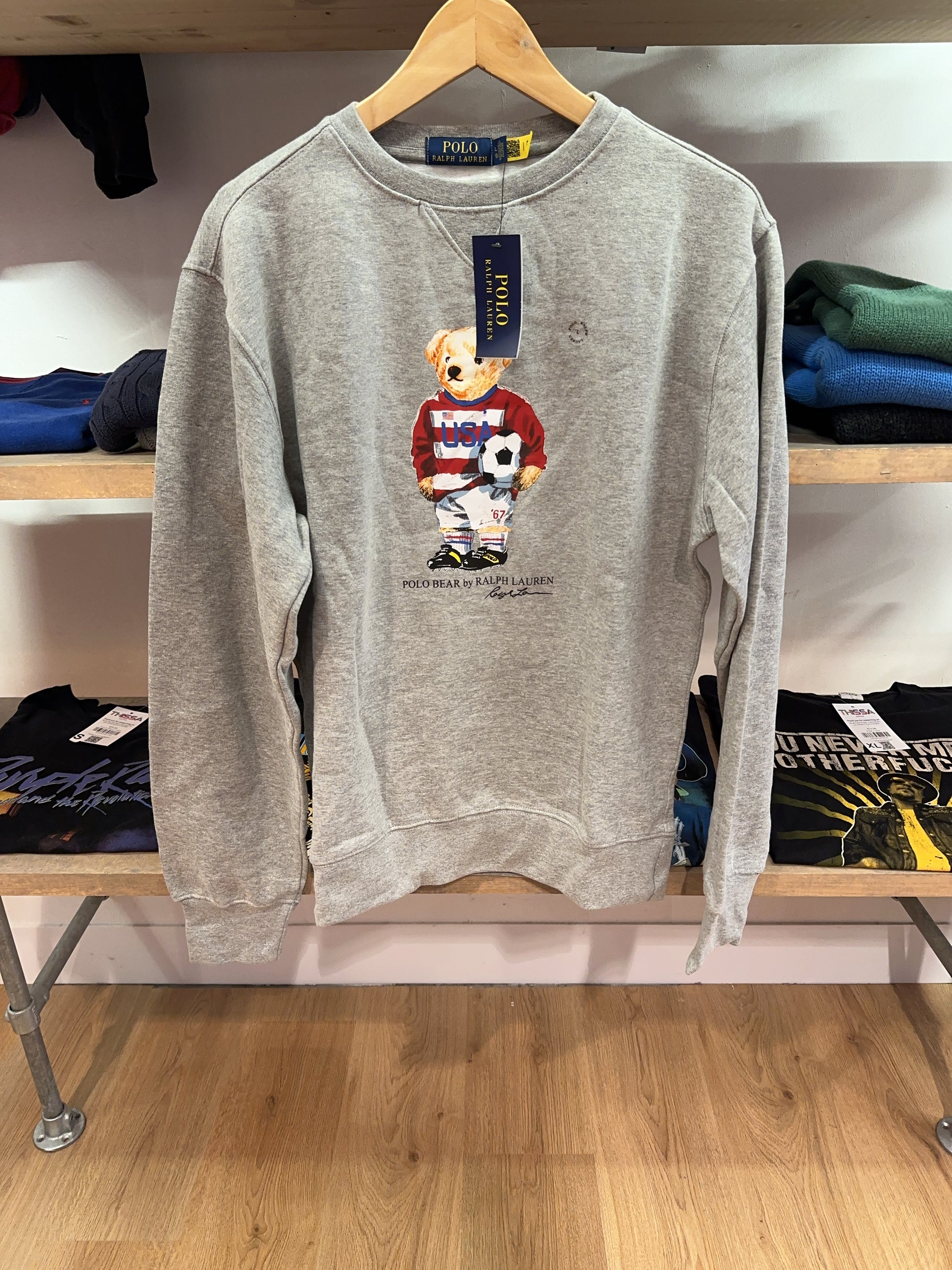 L - Polo Bear Ralph Lauren Sweatshirt