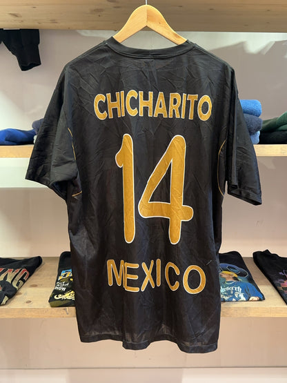 L - Chicharito Mexico #14 Graphic Soccer Jersey