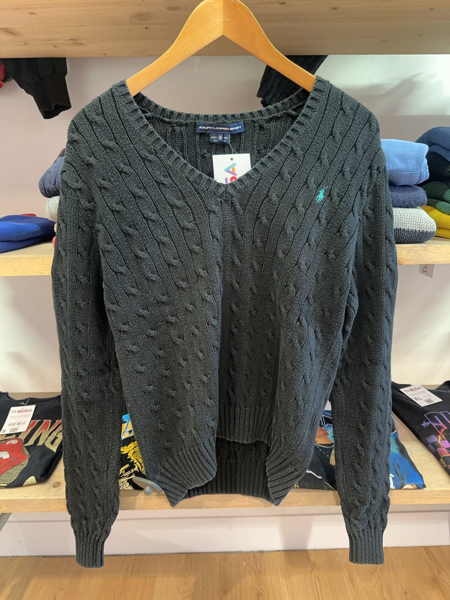 Ralph Lauren Cable Knit - XL