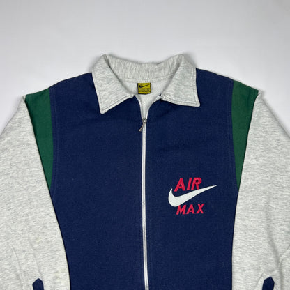 L - Nike Air Max 1990's Colorblock Zip-Up Track Jacket