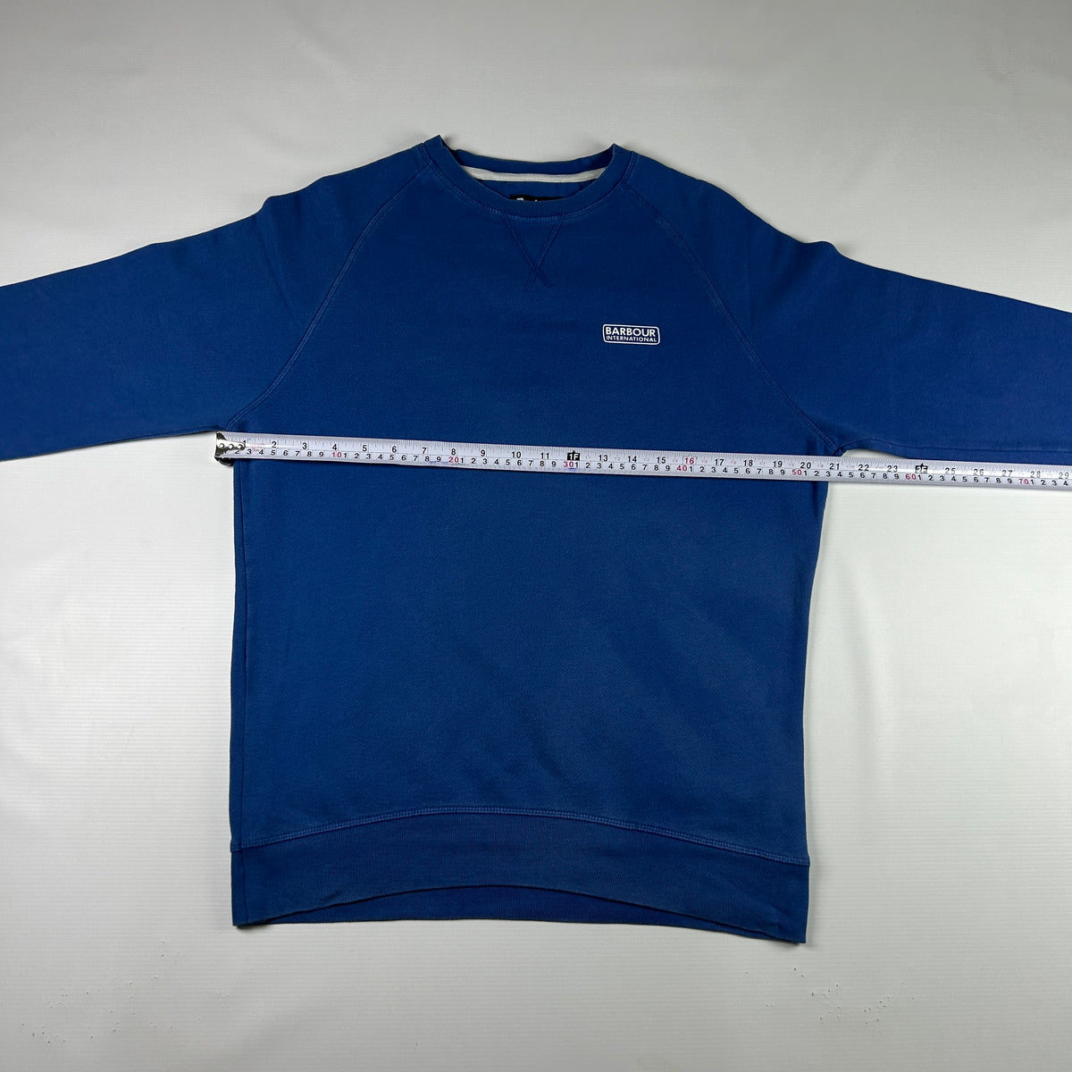 S - 2010's Barbour International Blue Sweatshirt