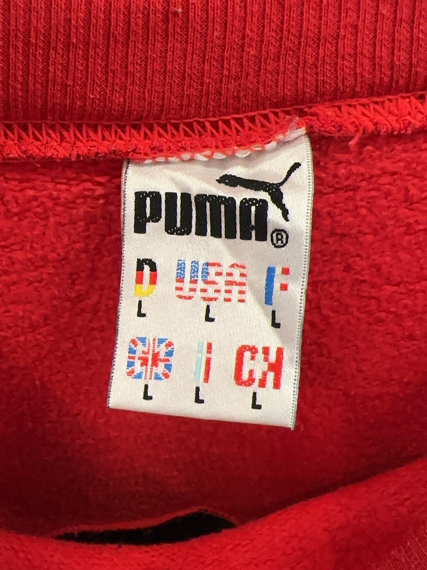L - Vintage 1980's Puma Sweatshirt