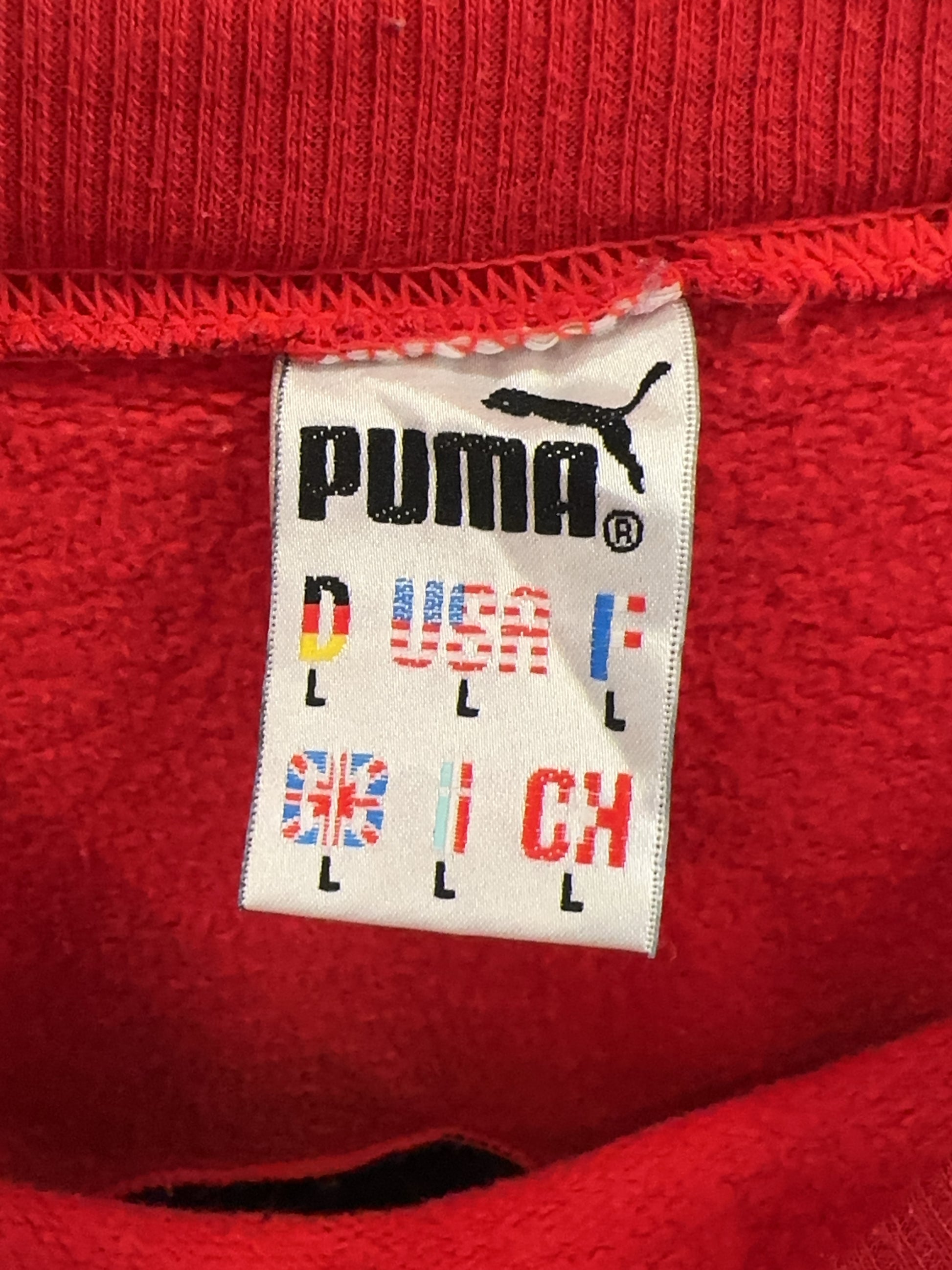 L - Vintage 1980's Puma Sweatshirt