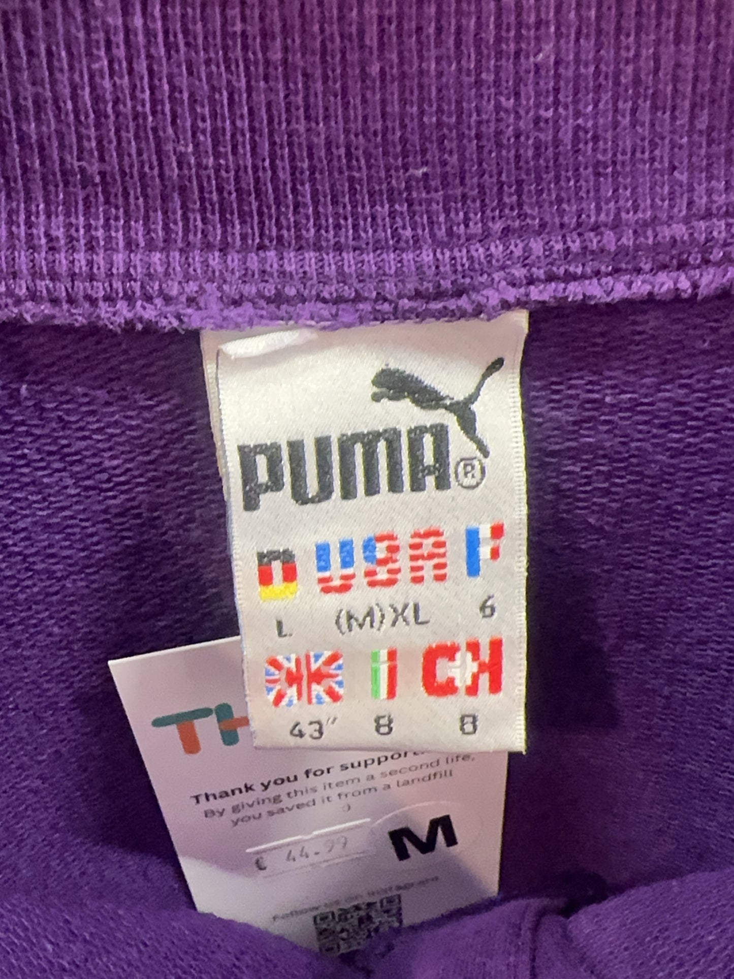 M - Vintage 1980's Puma Sweatshirt