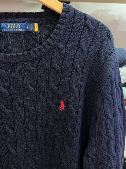 Ralph Lauren Cable Knit - L