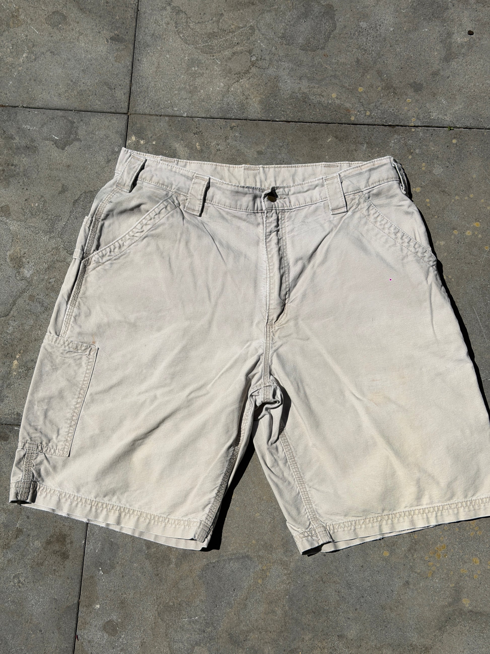 36 - Carhartt B147 TAN Shorts