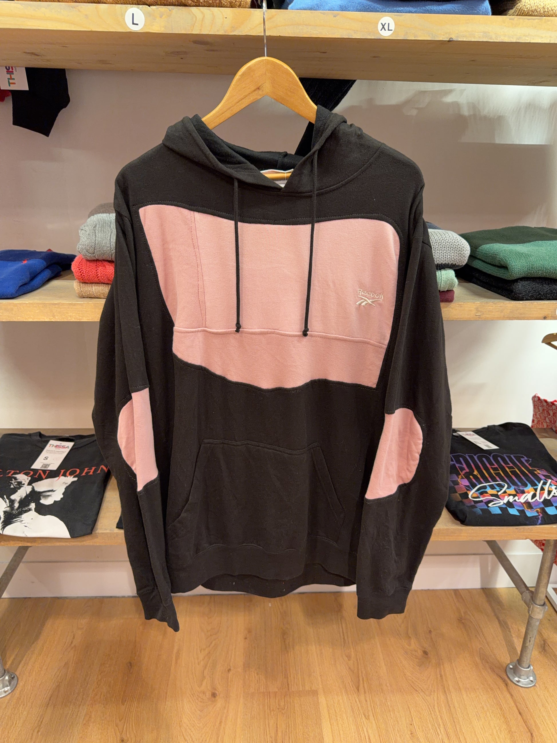 Reworked Reebok Hoodie - M
