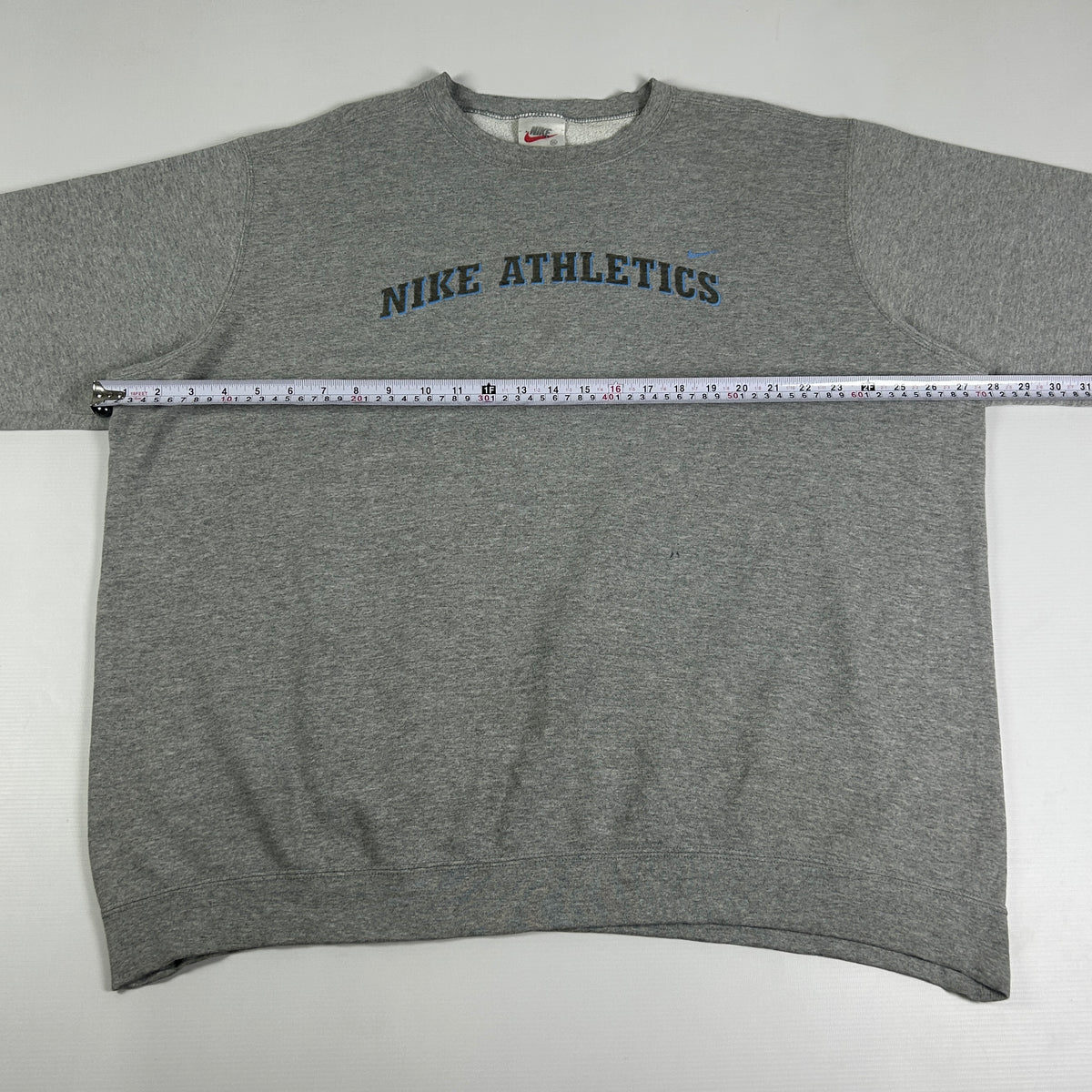 XXL - Vintage 1990's Nike Athletics Spellout White Tag Sweatshirt