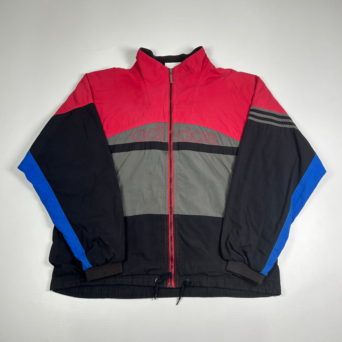 L - Vintage 1990's Adidas Windbreaker Jacket