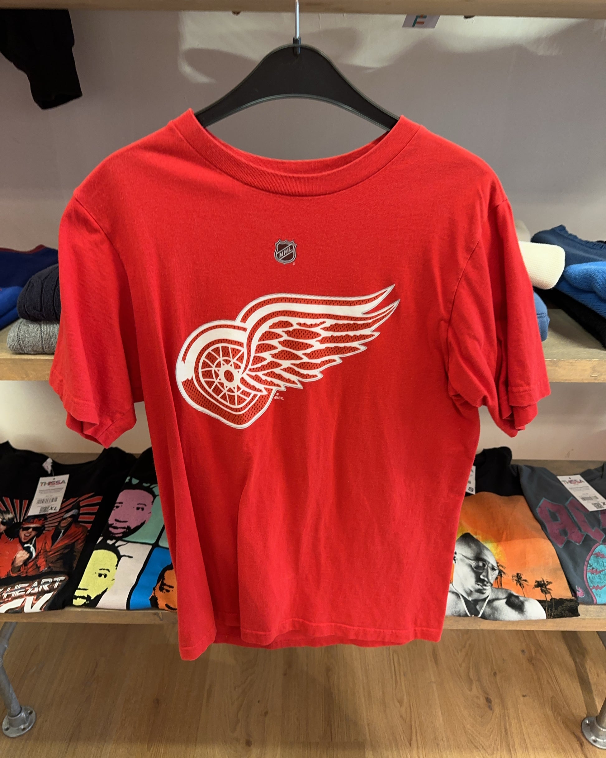 L - Detroit Red Wings Zetterberg #40 Reebok NHL T-Shirt