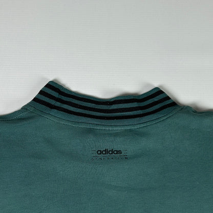 L - 1990's Adidas Generation Mock Neck Long Sleeve T-Shirt