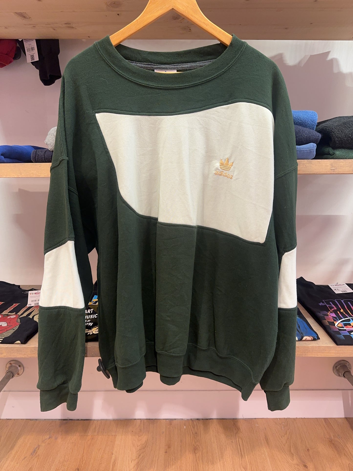 Vintage 2000's Adidas Reworked Sweatshirt - L