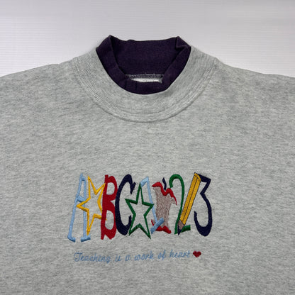 XL - Vintage 1990's 123 Sweatshirt