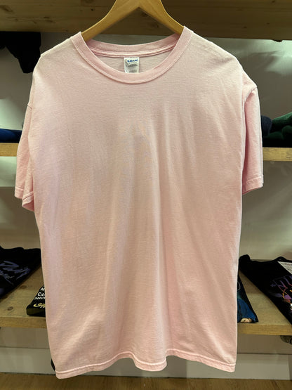 L - Vintage 2008 Cache Valley Cruise-In Logan Utah Pink Graphic T-Shirt