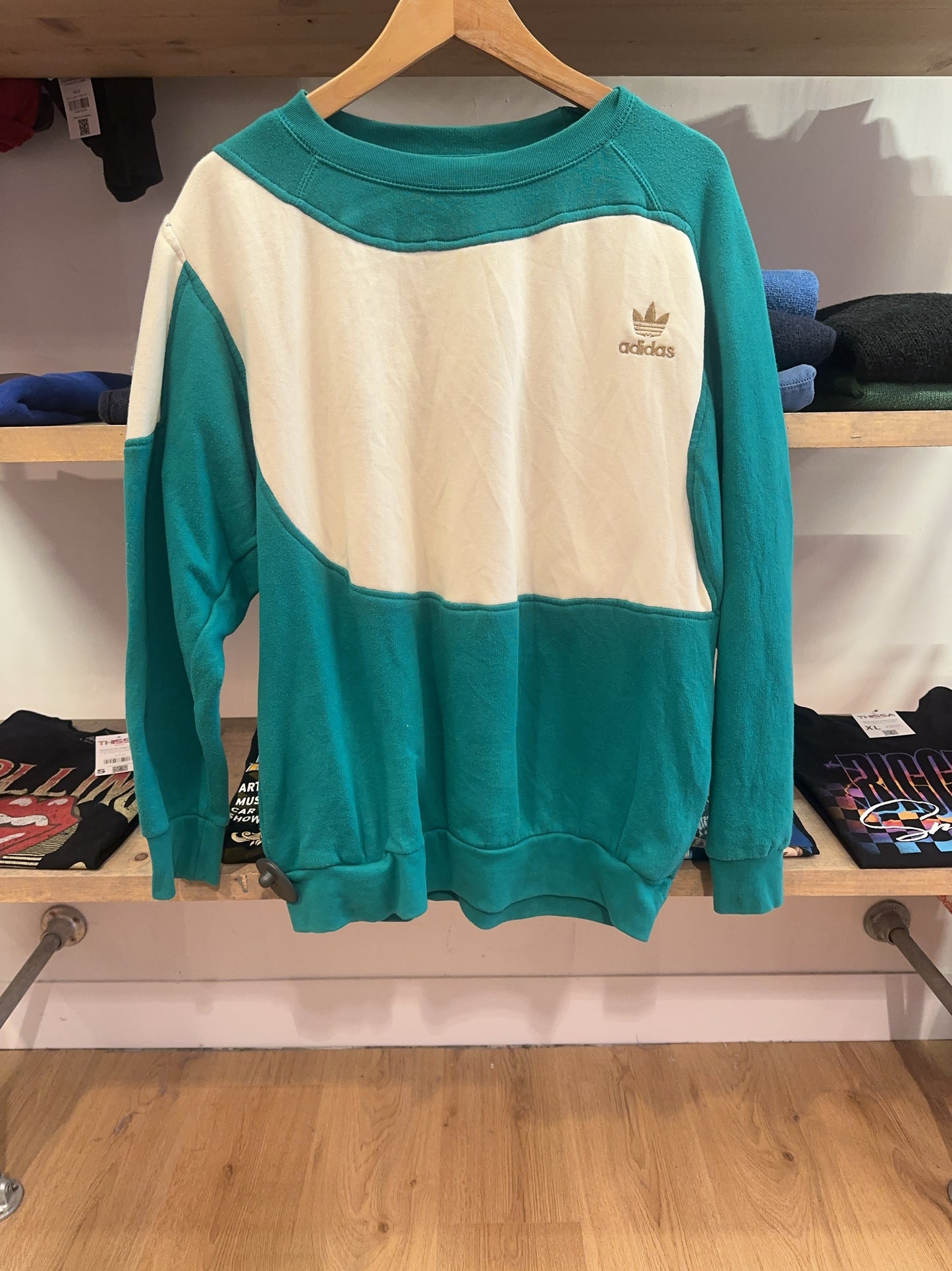 Vintage 1990's Adidas Reworked Sweatshirt - L