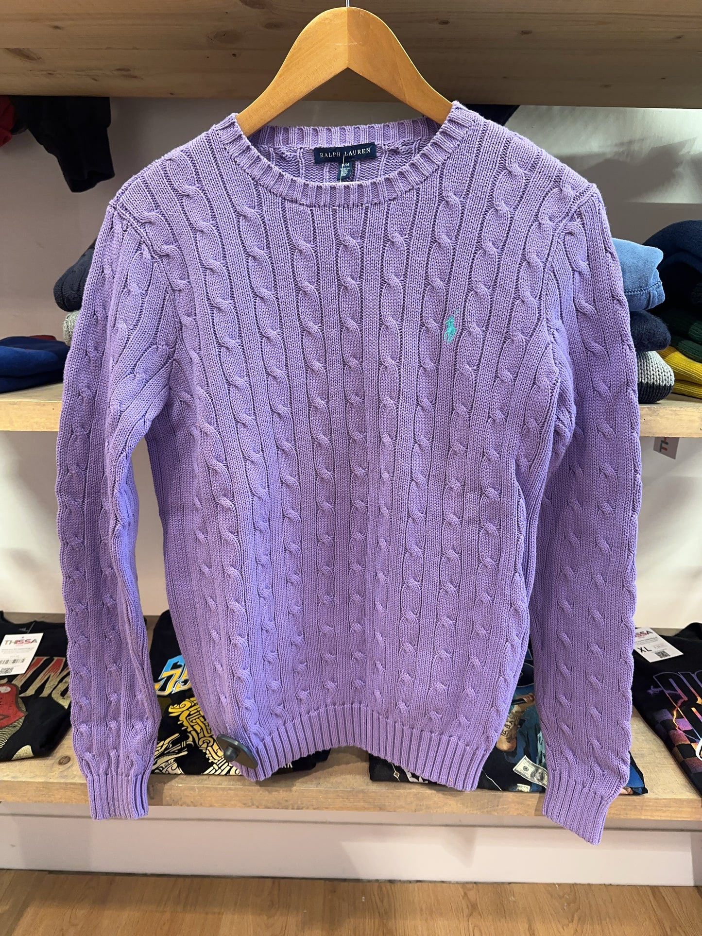 Ralph Lauren Cable Knit - M