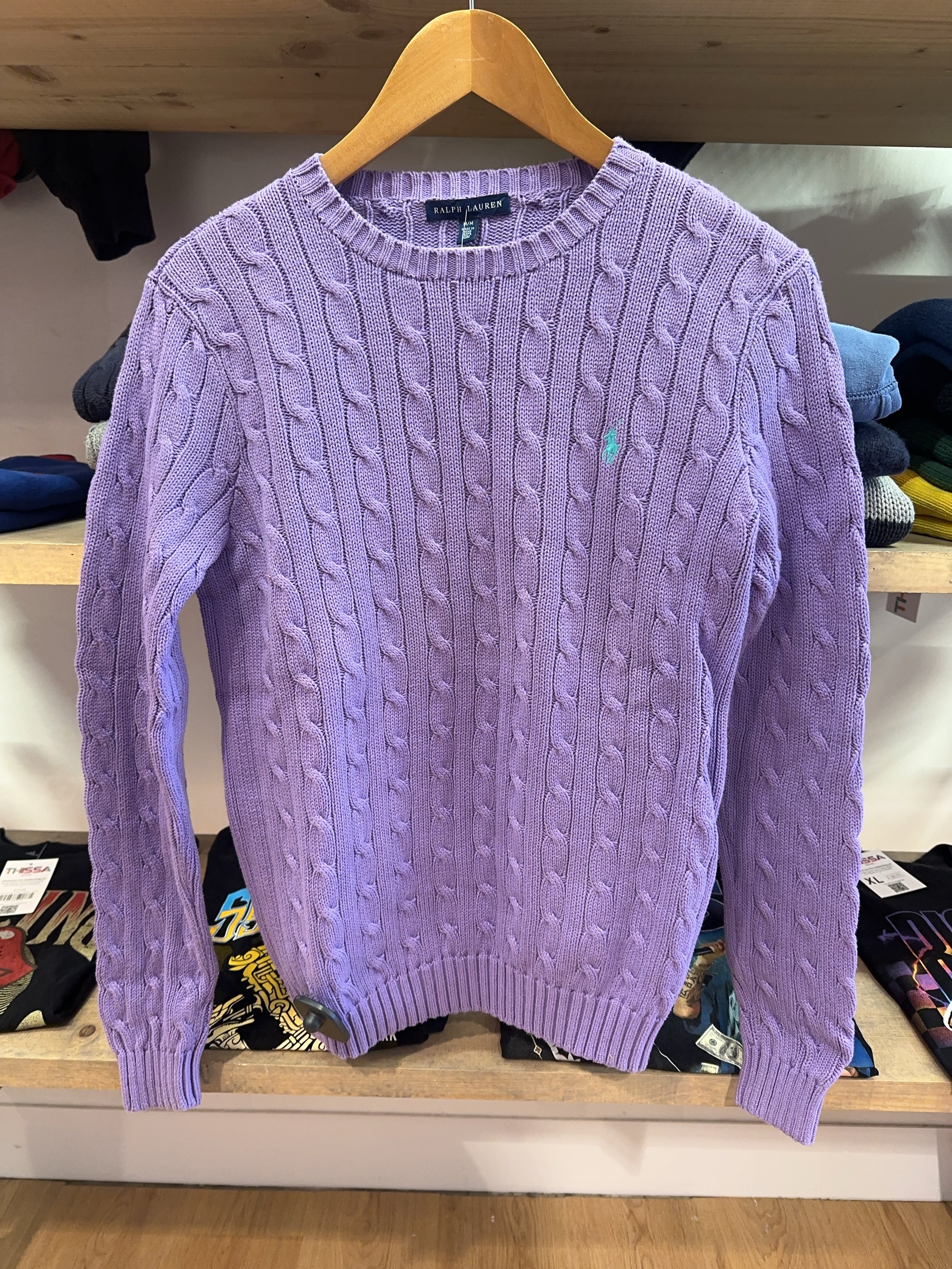 Ralph Lauren Cable Knit - M