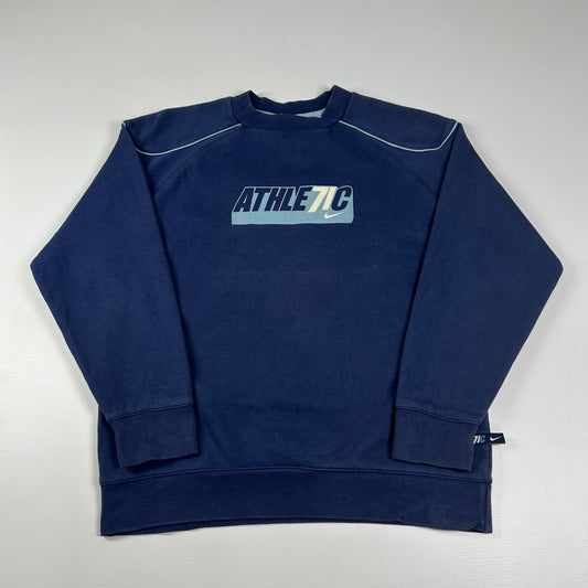 XXS - Vintage 2000's Nike Athletic 7 Sweatshirt