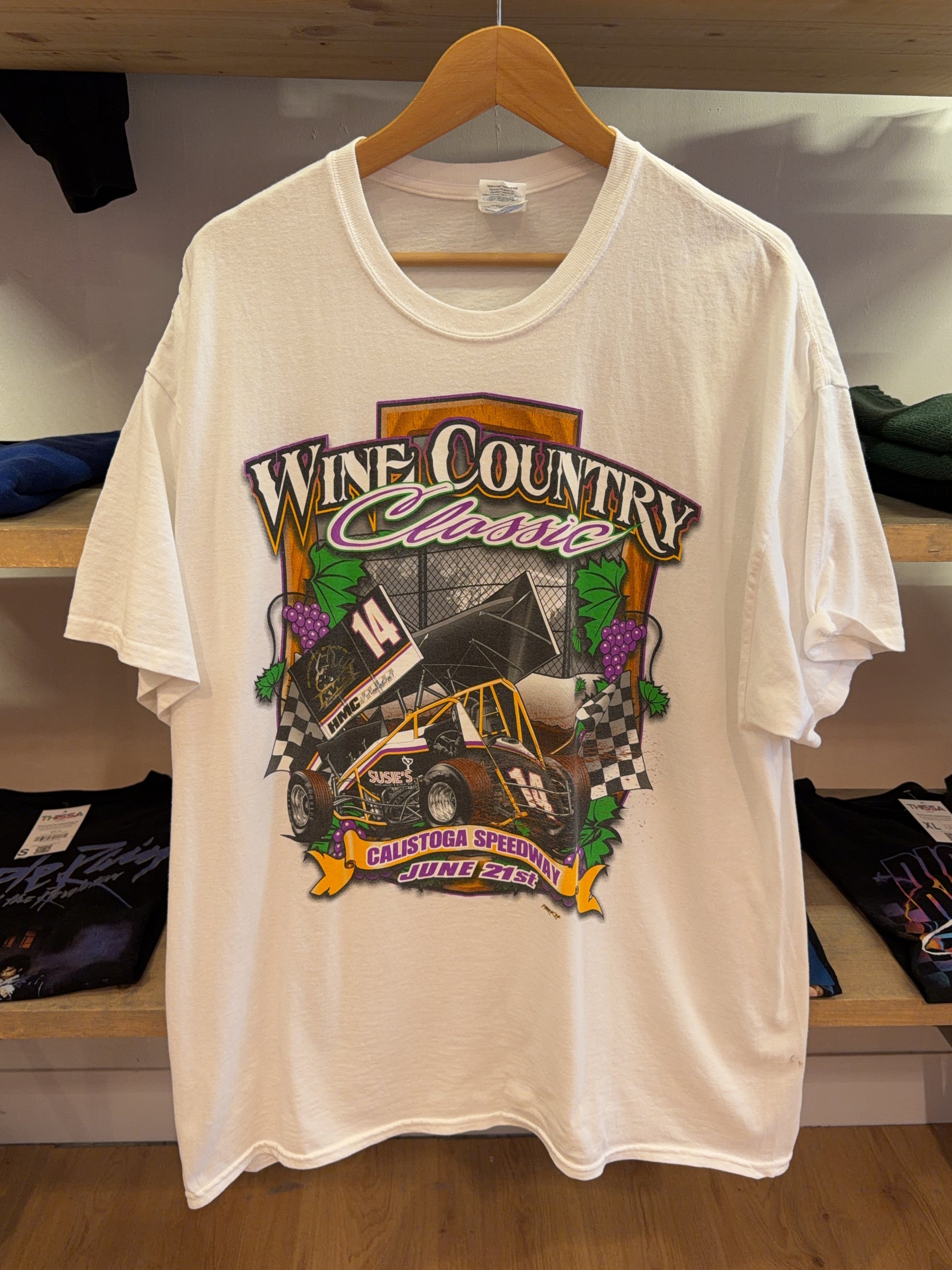 XXL - Gildan Ultra Cotton Wine Country Classic Graphic T-Shirt