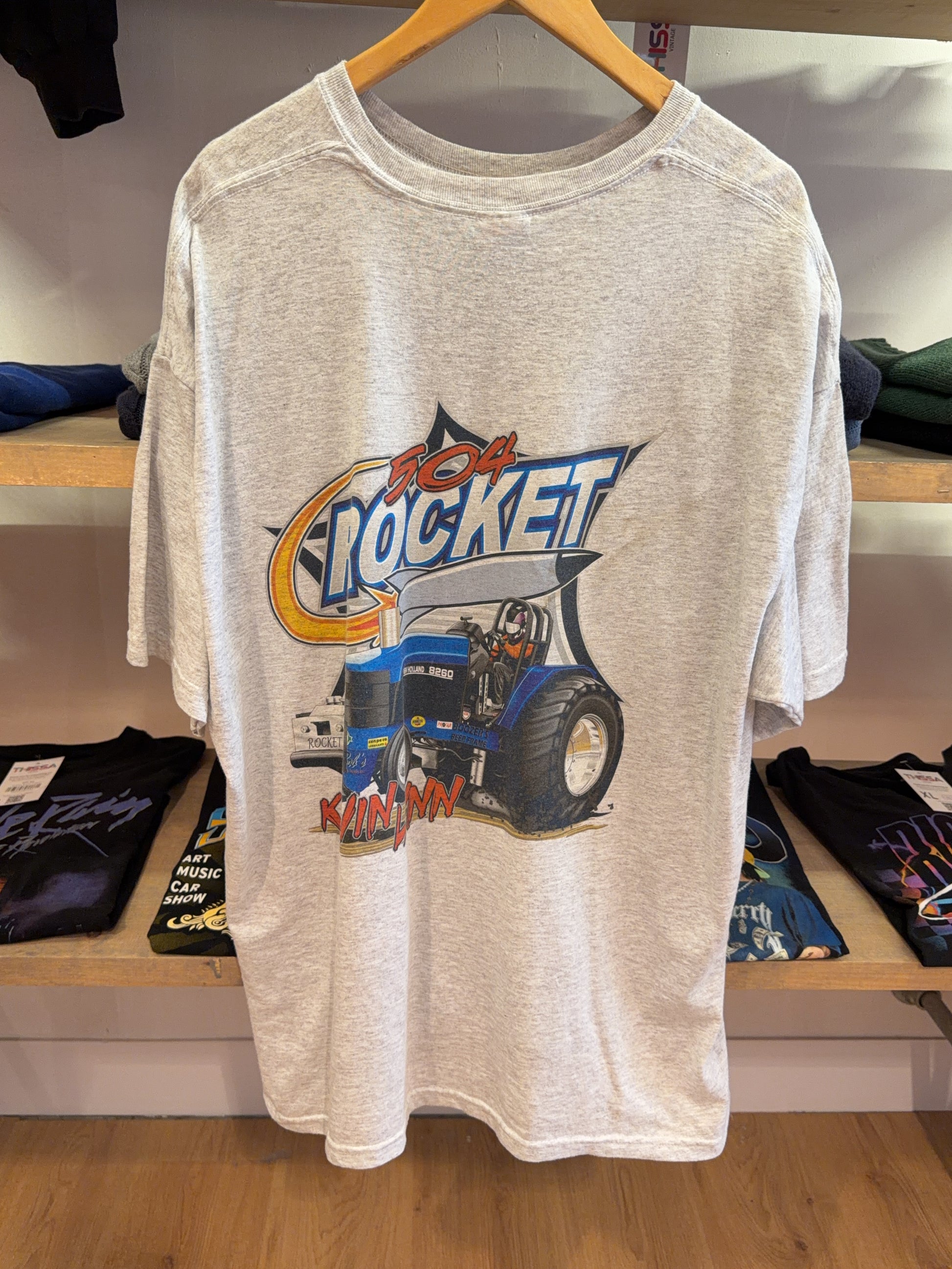 XXL - Vintage Gildan Da Bomb Tractor Graphic T-Shirt
