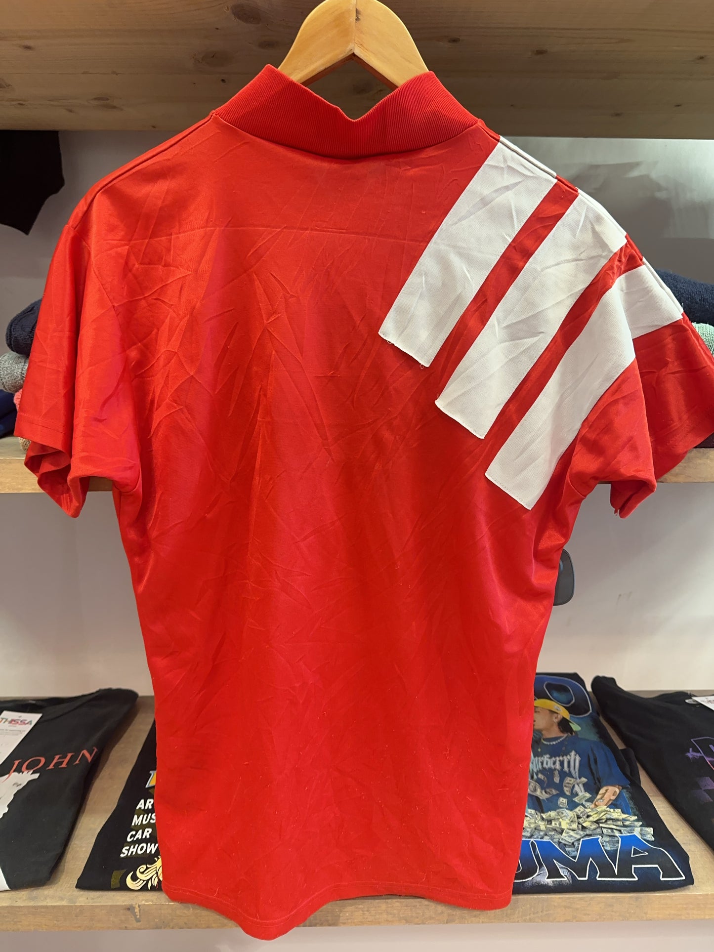 1992-1993 Liverpool FC Adidas Home Football Shirt - S
