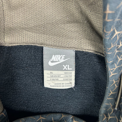 XL - Vintage 2000's Nike Air Patterned Pullover Hoodie Ninja Monogram