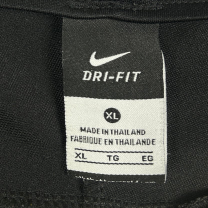 XL - Vintage 2010's Nike France FFF Dri-FIT Black Quarter-Zip Training Top