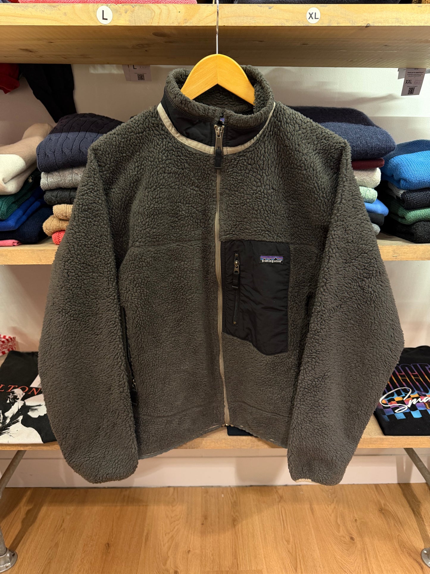 Vintage 1990s Patagonia Deep Pile Fleece (M)