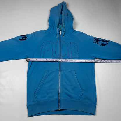 S - Nike FC Barcelona Blue Zip-Up 2012-13 Hoodie