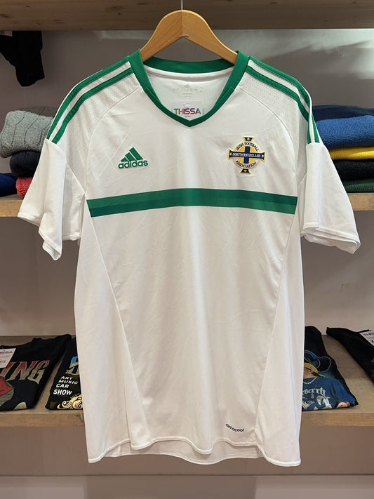 2016-17 Northern Ireland Adidas Away Football Shirt - L