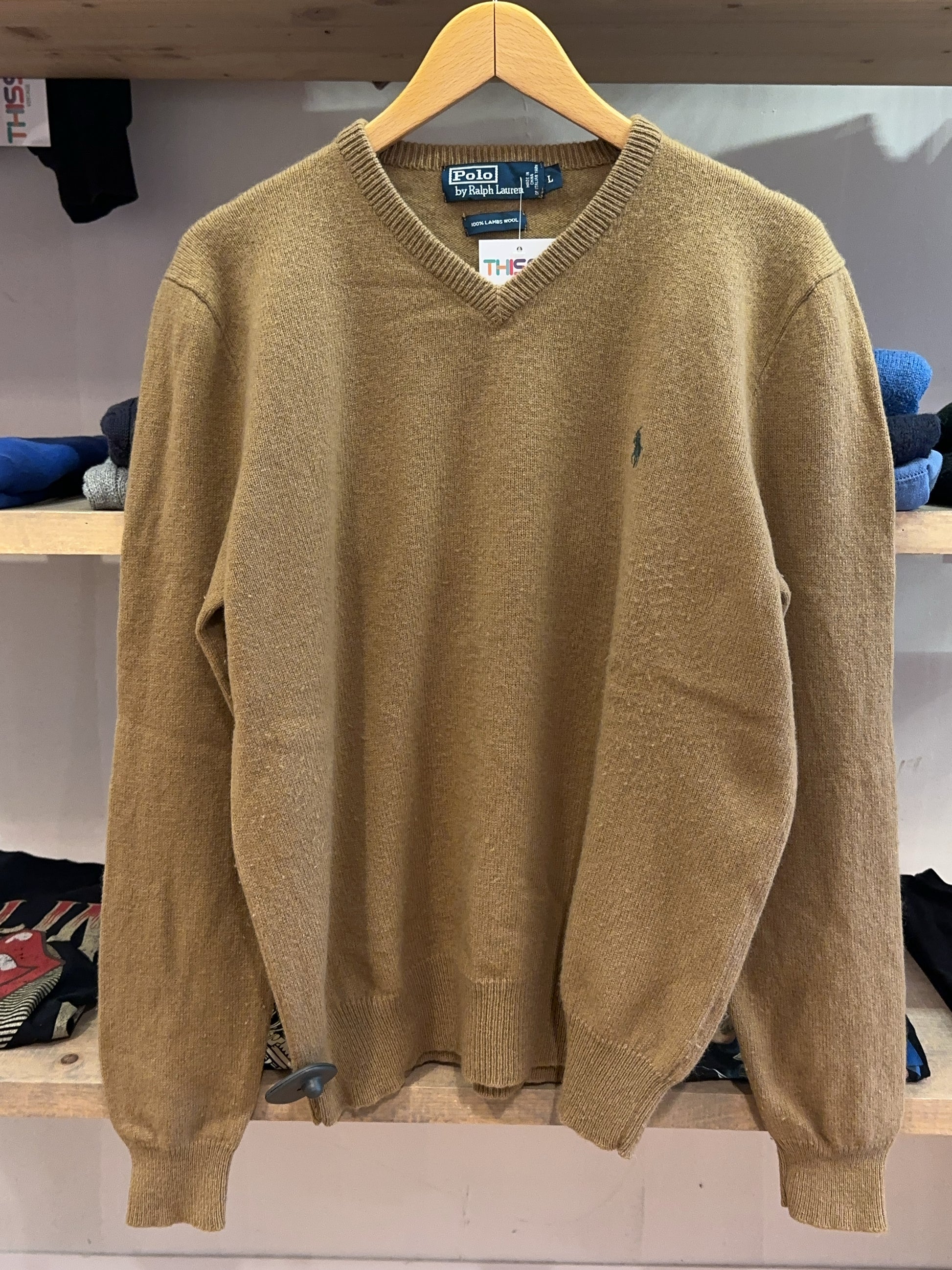 Ralph Lauren Cable Knit - L