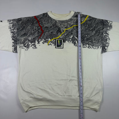 XL - 1990's Adidas Trefoil Stefan Edberg Graphic Sweatshirt