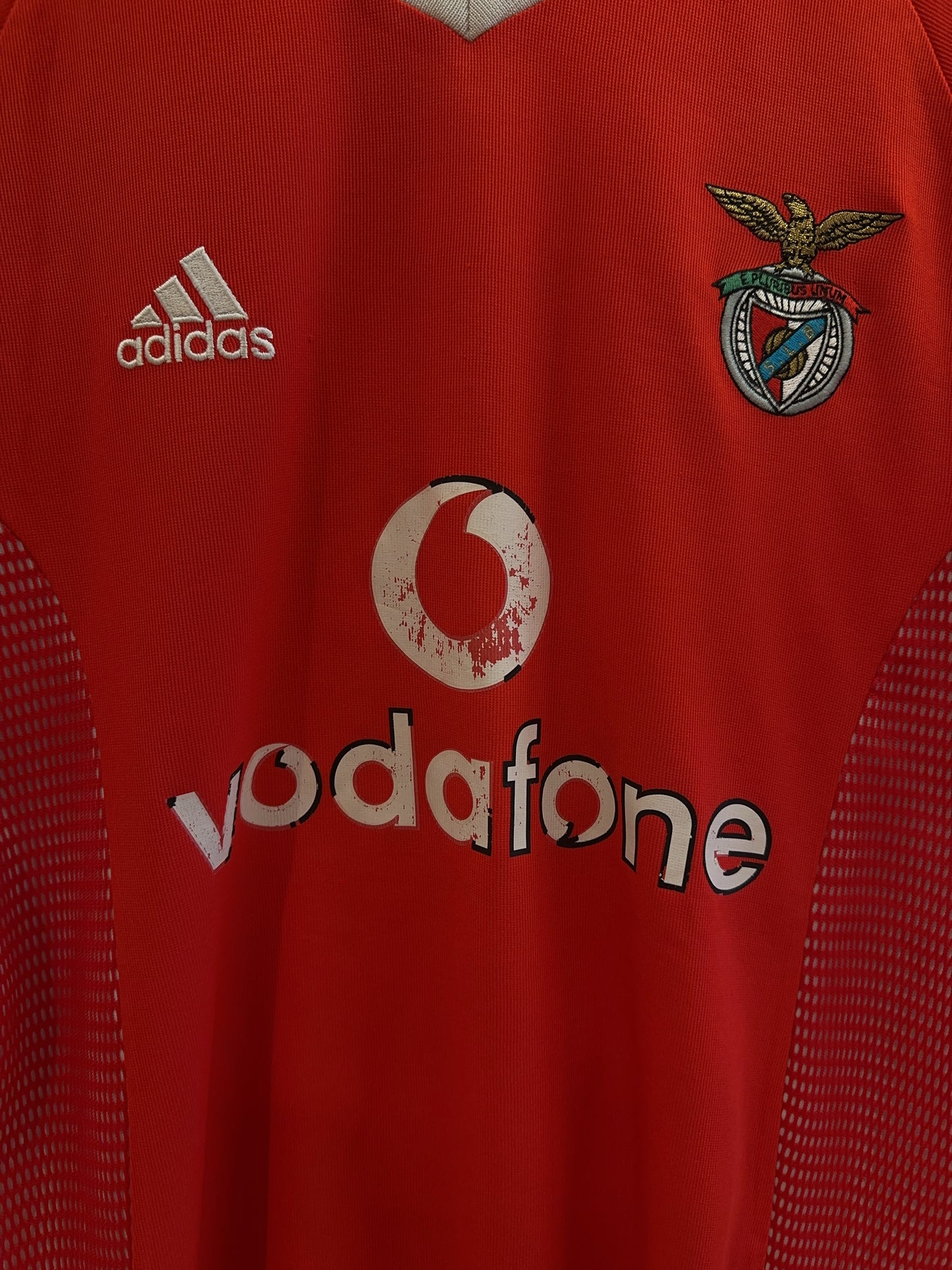 2002-2003 SL Benfica Adidas Home Football Shirt 6 - M