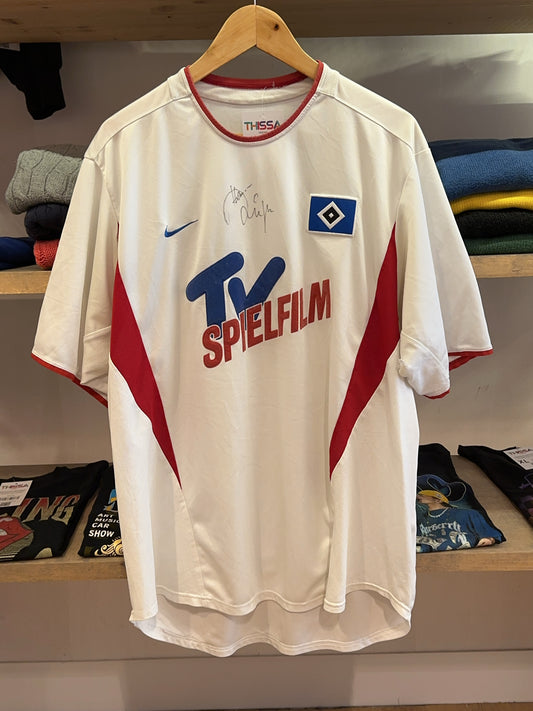 2002-2003 Hamburger SV Nike Home Football Shirt - XL