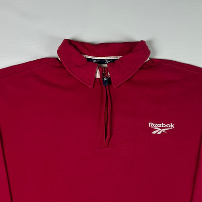 M - Vintage 1990's Reebok Quarterzip