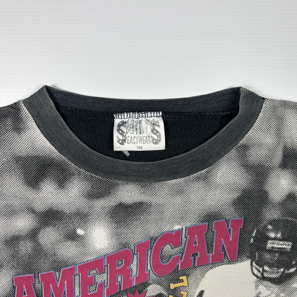 S - American Football 1990's Graphic Long Sleeve T-Shirt